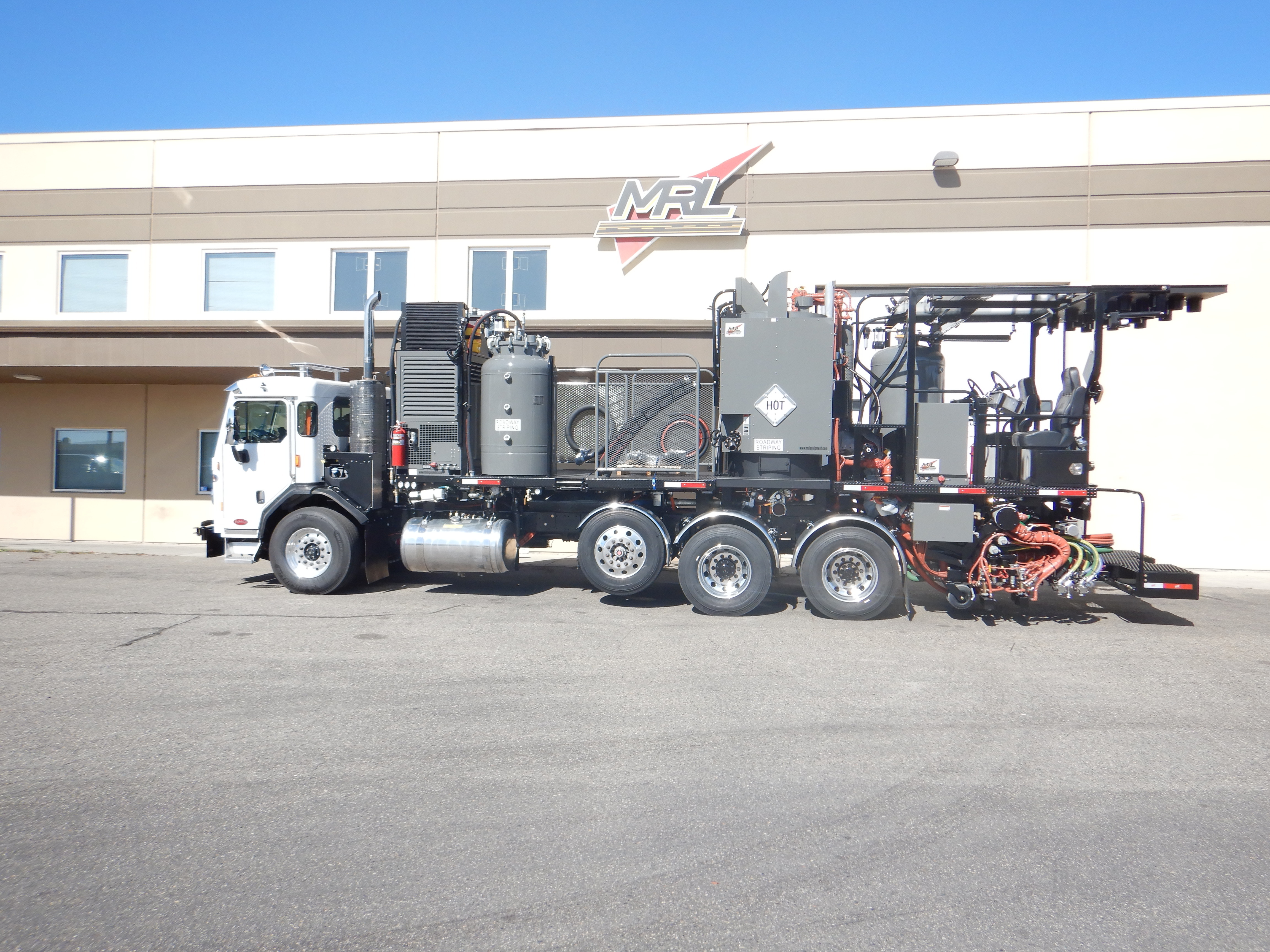 ThermoPro™ Series Thermoplastic Road Marking | MRL Equipment